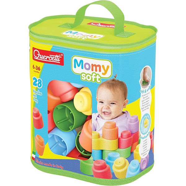 Quercetti mekane kocke Momy Soft Bag 28pcs 105/4146 - ODDO igračke