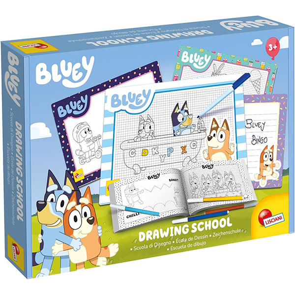 Bluey edukativni set škola crtanja 99382 - ODDO igračke