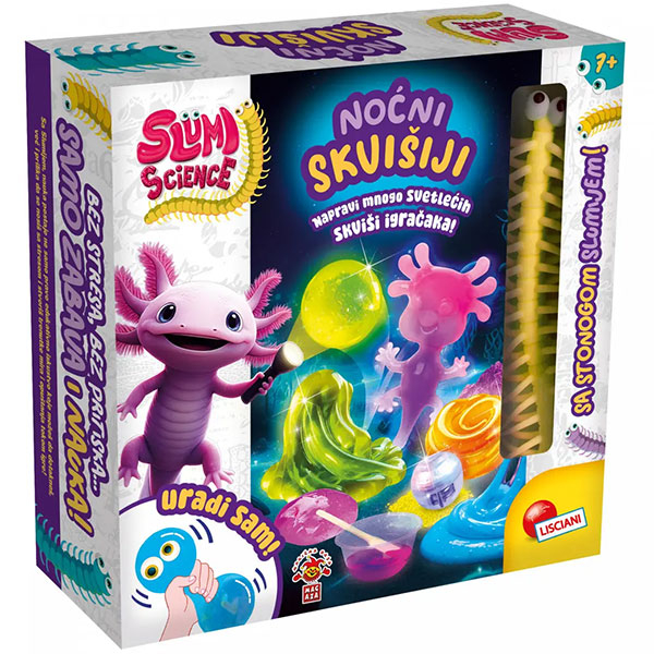 Edukativni set SR Noćni Skvišiji Lisciani RS110353 - ODDO igračke