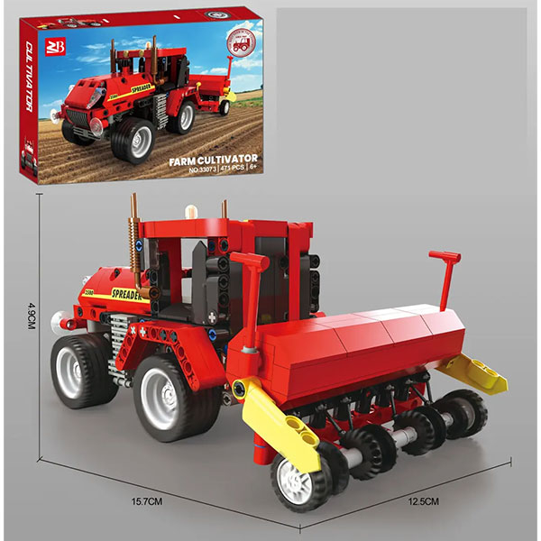 Konstruktor kocke Kombajn 471pcs 33073 - ODDO igračke