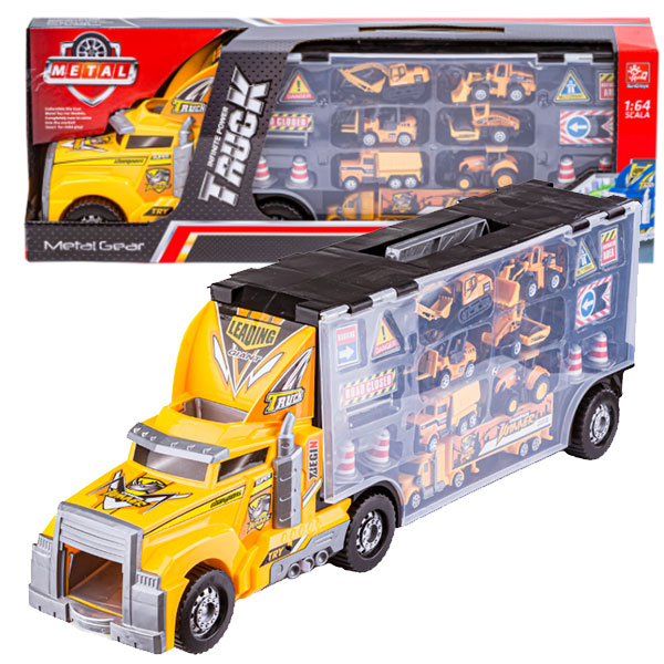 Set kamion sa mašinama 1:64 SQ80623-1 - ODDO igračke