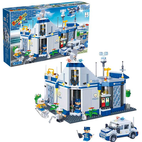 BanBao kocke Police Series 718pcs 117/8341 - ODDO igračke
