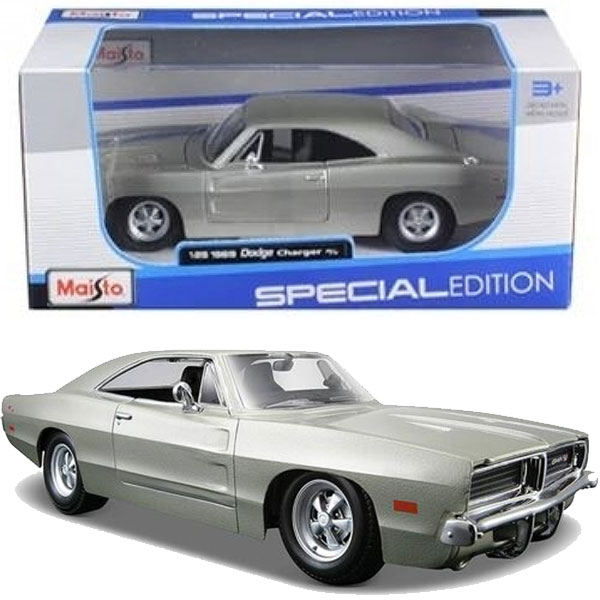 Maisto metalni model autića 1:25 1969 Dodge Charger R/T - ODDO igračke