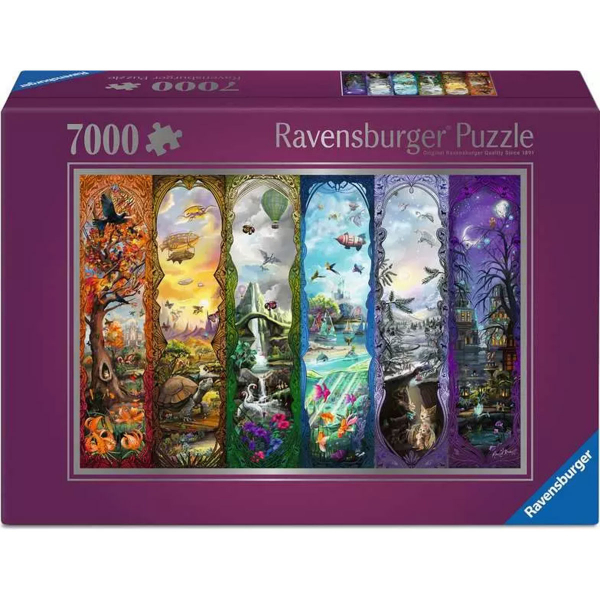 Ravensburger puzzle (slagalice) - 7000pcs Šest portala RA12001422 - ODDO igračke