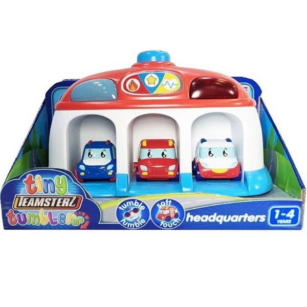 Tiny Teamsterz rescue hq + 3 cars set HL1417571 - ODDO igračke