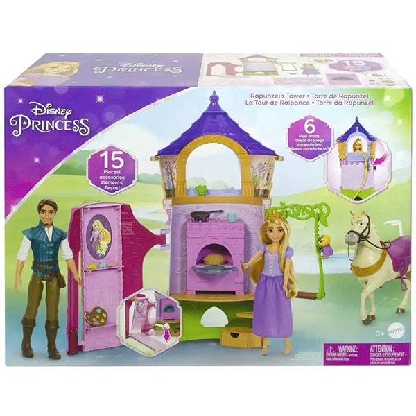 Disney Princess Playset Tower Zlatokosa HMV99 - ODDO igračke