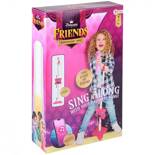 PRINCESS FRIENDS Karaoke set 53965A - ODDO igračke