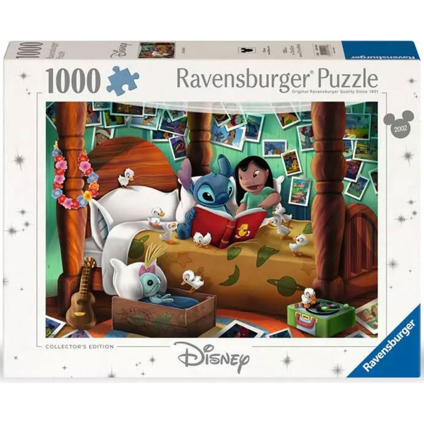 Ravensburger puzzle (slagalice) - 1000pcs Kolekcionarsko izdanje Lilo & Stič RA12001579 - ODDO igračke