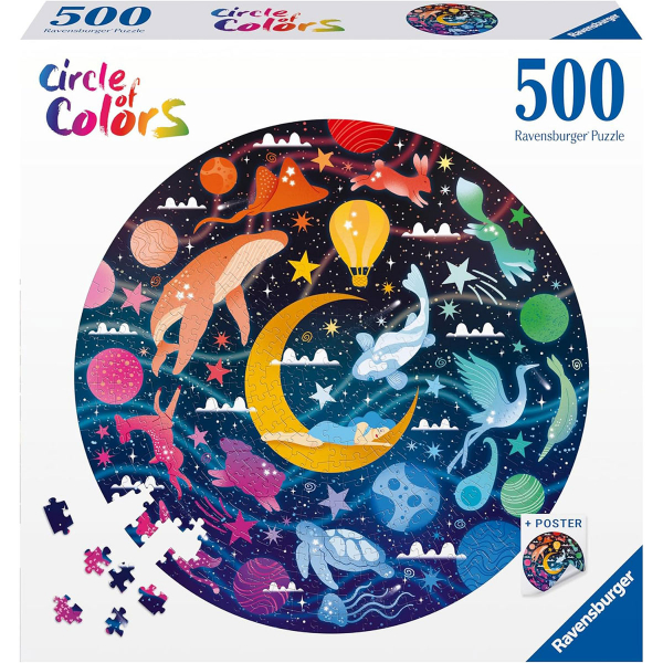 Ravensburger puzzle (slagalice) - 500pcs Circle of Colors -Dreams RA12000818 - ODDO igračke