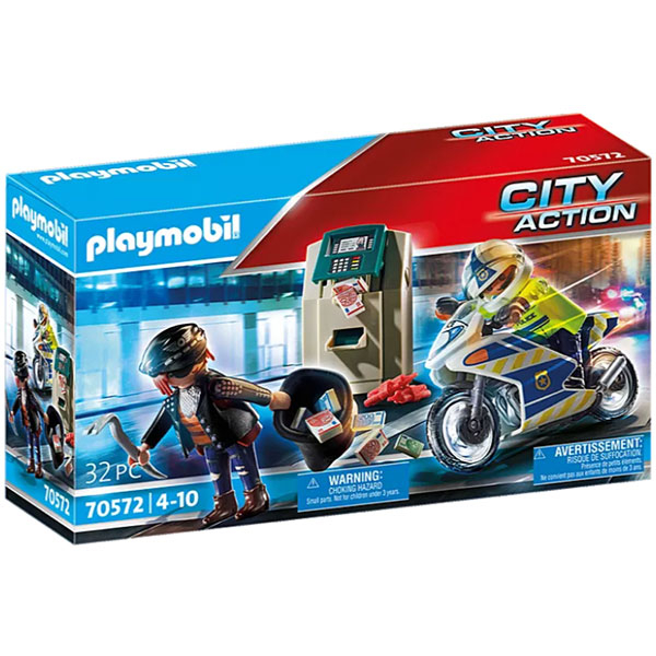 Playmobil City Action Potera za pljačkašem banke 1031751 - ODDO igračke