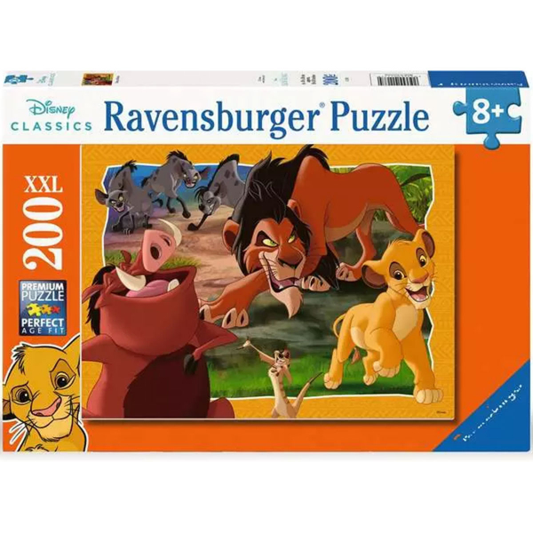 Ravensburger puzzle (slagalice) - 200XXL Mufasa Kralj lavova RA12001177 - ODDO igračke