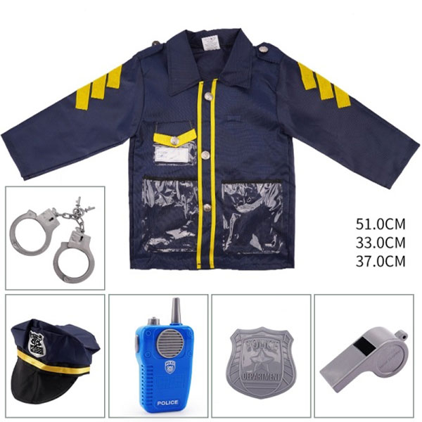 Kostim za decu Policijski sa dodacima 720794 - ODDO igračke
