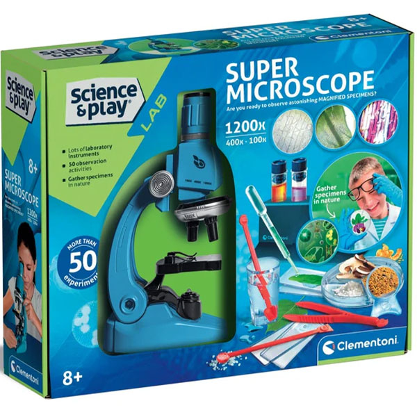 Mikroskop edukativni set Clementoni CL75100 - ODDO igračke