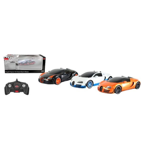 Autić na daljinski Rastar R/C 1:18 Bugatti Grand Sport Vitesse 53/53900 - ODDO igračke