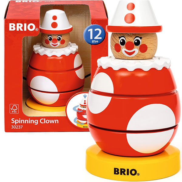 Brio - Vrteći Klovn BR30237 - ODDO igračke