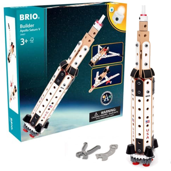 Brio - Graditelj Apolo Saturn V BR34607 - ODDO igračke