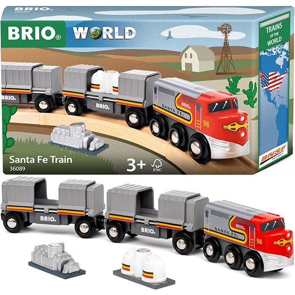 Brio - Vozovi Sveta – Santa Fe Voz SAD BR36089 - ODDO igračke