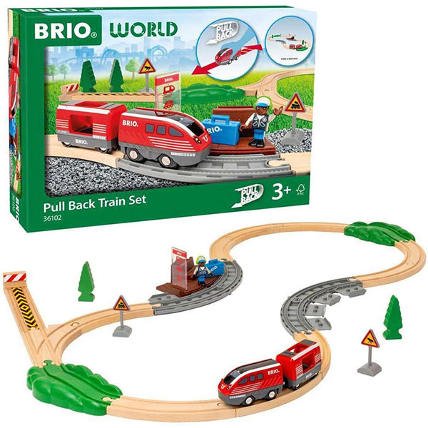 Brio - Set Voz na Povlačenje BR36102 - ODDO igračke