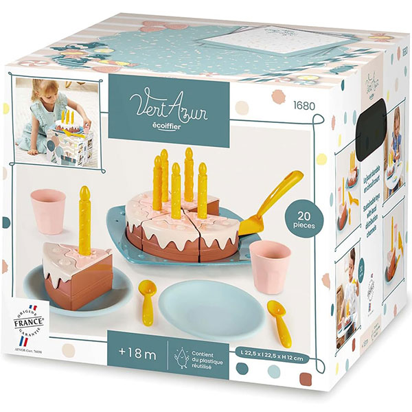 Birthday Cake Vert Azur Ecoiffier SM001680 - ODDO igračke