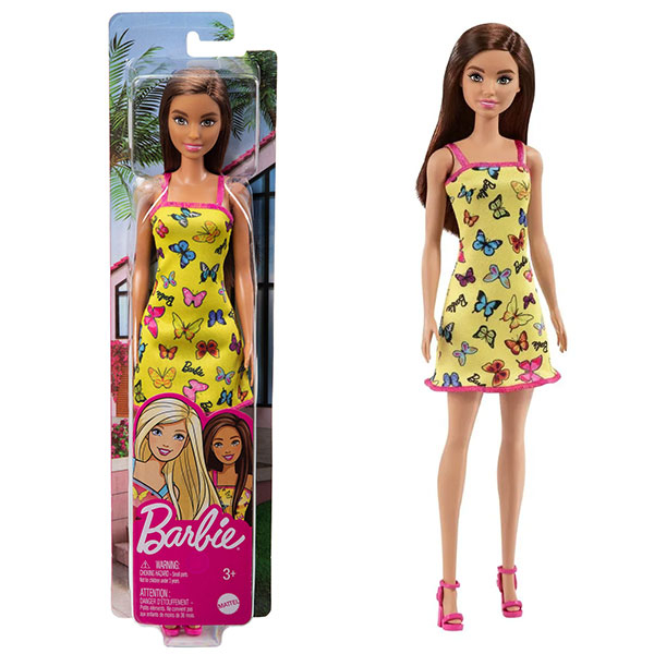 Barbie lutka Yellow Butterfly Dress 001897 - ODDO igračke