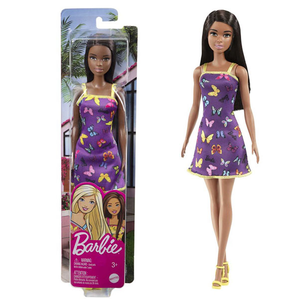 Barbie lutka Casual Doll - Purple Butterfly Dress 001903 - ODDO igračke