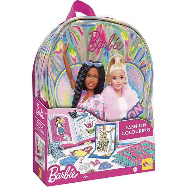 Barbie Edukativni ranac Fashion Colouring Lisciani 112043 - ODDO igračke