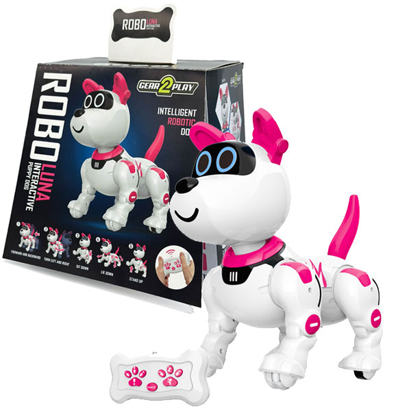 Robot pas – Inteligent Dog Luna Roze 011055 - ODDO igračke