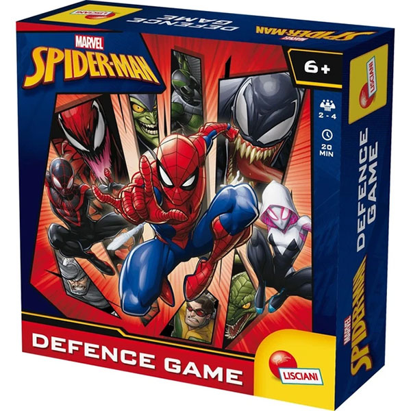 Društvena igra Spiderman Defence Game Lisciani 100897 - ODDO igračke