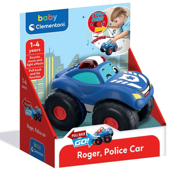Clementoni Baby Roger - Police Car CL17539 - ODDO igračke