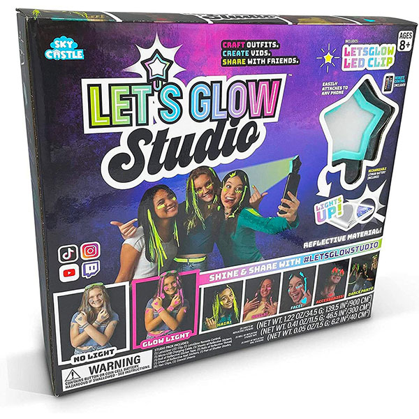 Lets Glow Studio LED svetlo sa dodacima za telefon 1038081 - ODDO igračke