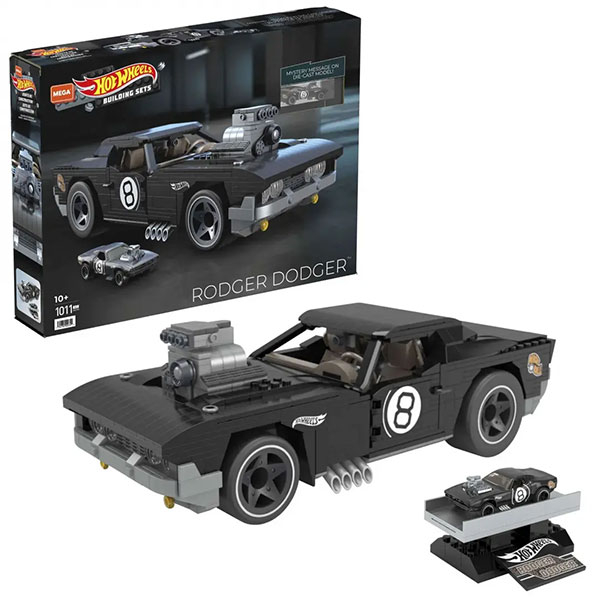 Hot Wheels Mega konstruktor kocke Rodger Doge 1011pcs HBD50 - ODDO igračke