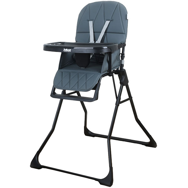 Stolica za hranjenje Foldy 6m+ crna Jungle 40010289 - ODDO igračke