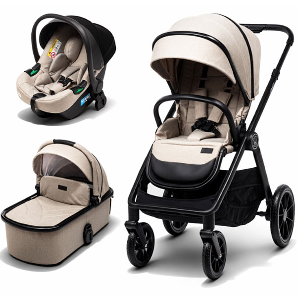 Kolica za bebe Voyage Mud Melange 3u1 BBO D1MMELANGE - ODDO igračke