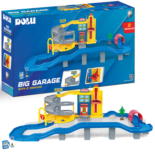 Garaža spiralni set Dolu 052285 - ODDO igračke