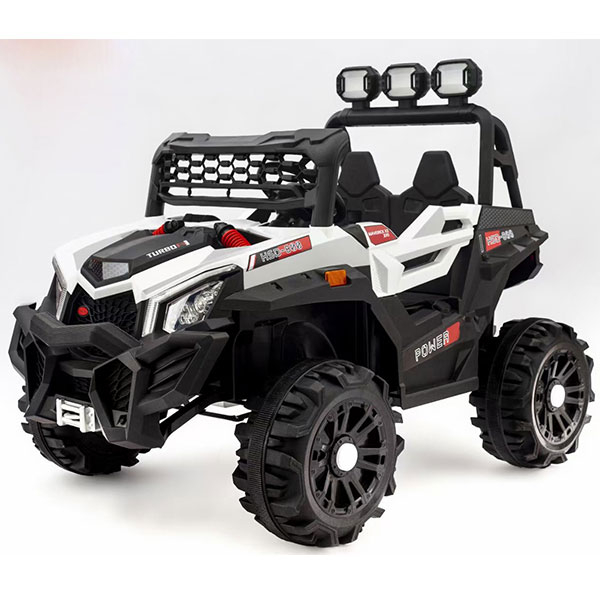 Džip na akumulator Power 12v Beli 827153B - ODDO igračke
