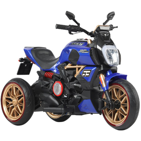 Motor na akumulator Ducati mini 12v Plavi 027526P - ODDO igračke