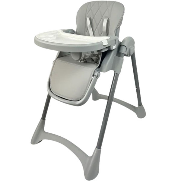 Stolica za hranjenje Lara Premium Baby Line siva LSY33s - ODDO igračke