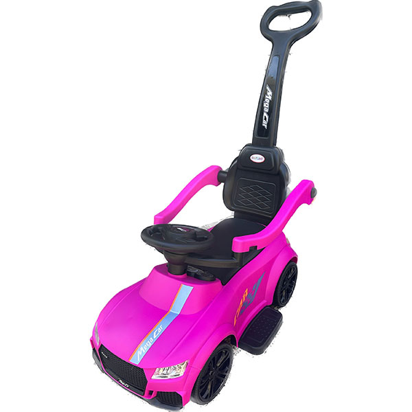 Guralica za decu Audi sa ručkom pink 827009R - ODDO igračke