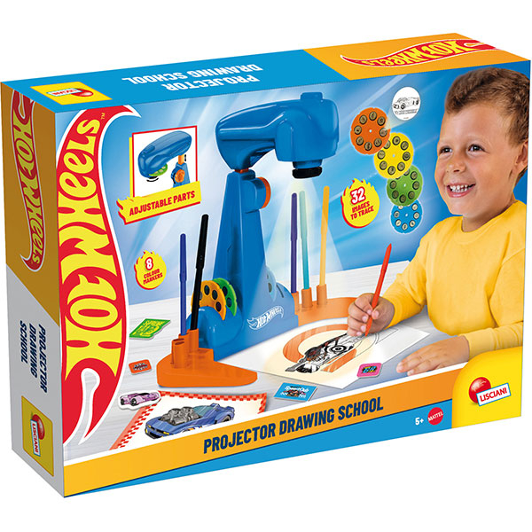 Hot Wheels Projektor škola crtanja Lisciani 114061 - ODDO igračke