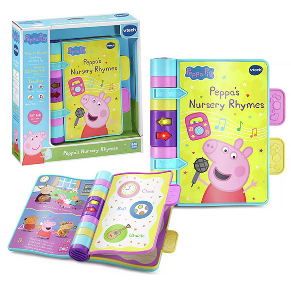 Vtech Peppa Prase interaktivna knjiga 1044858 - ODDO igračke