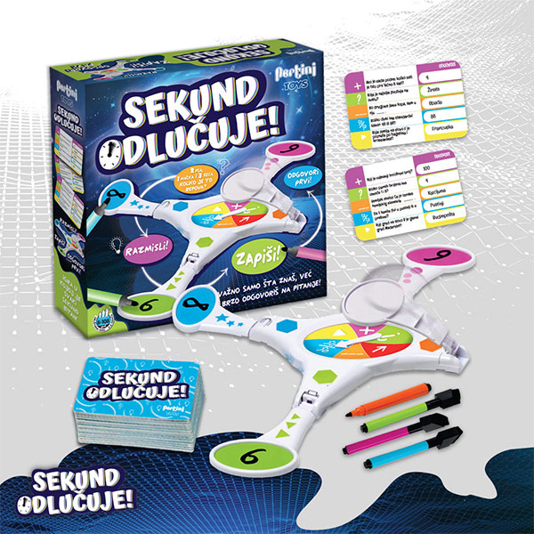 Društvena igra Sekund odlučuje 1043802 - ODDO igračke