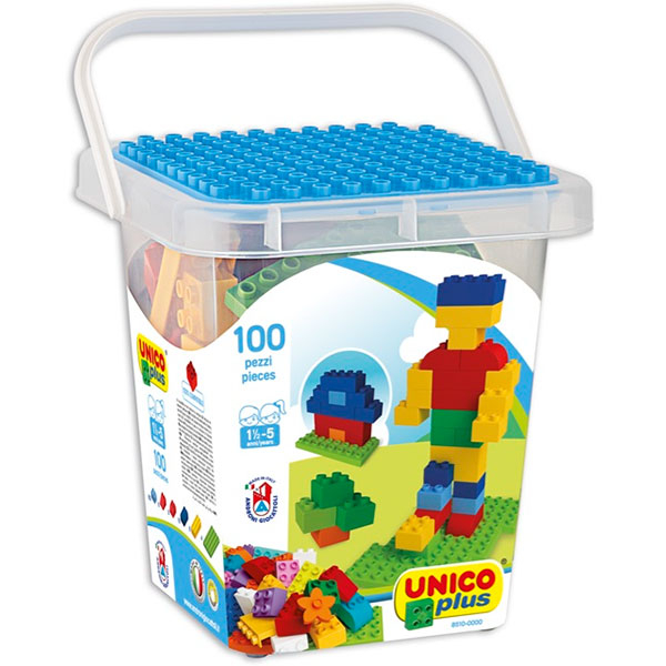 Kocke 100 pcs Unico Plus 085108a - ODDO igračke