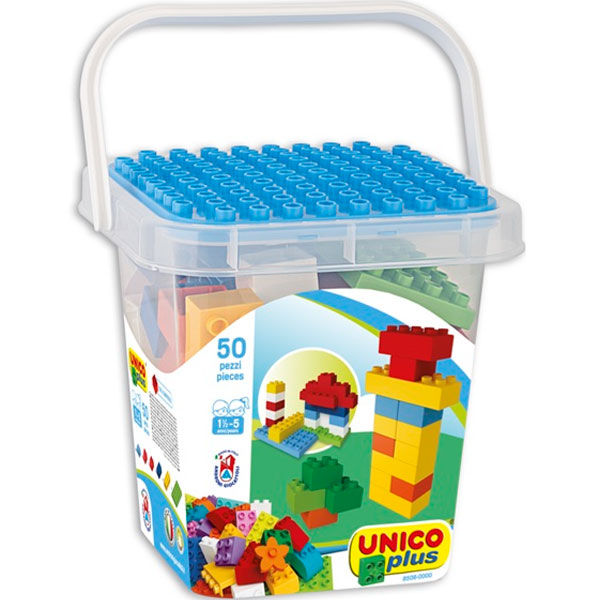 Kocke 50pcs Unico Plus 085085a - ODDO igračke