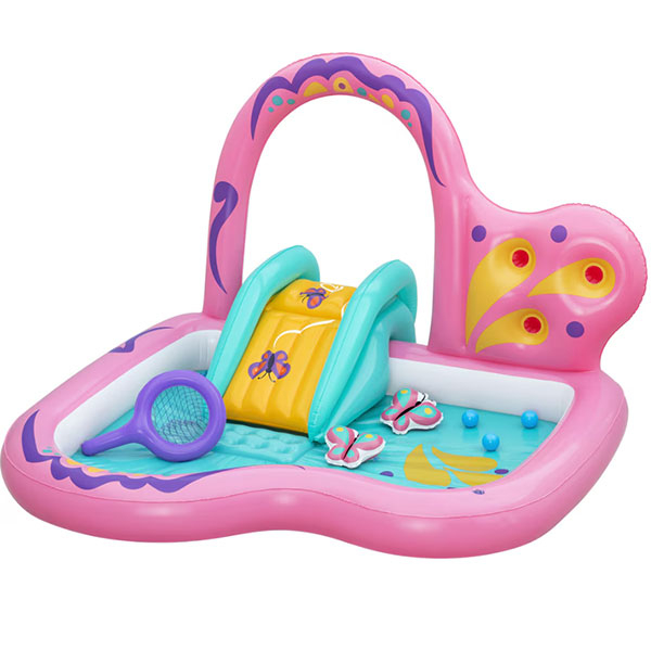 Dečiji bazen Zabavni park Butterfly 180x180x117cm Bestway 14/53175 - ODDO igračke