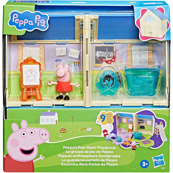Peppa Pig Pop-Open Playgroup Playset Hasbro G0530 - ODDO igračke