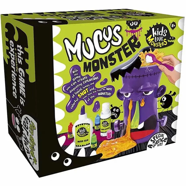 Kids Love Monsters igra ljigvaci Mucus Monster 33x38cm EN82766 - ODDO igračke