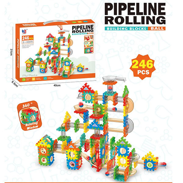 Edukativna igra Pipeline 246pcs E042 - ODDO igračke