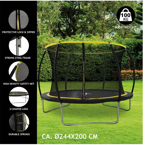 Dunlop trampolina 244x200 cm 58195 - ODDO igračke