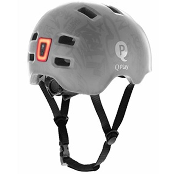 Kaciga (S) 48–53cm tamno siva Qplay 41312206 - ODDO igračke