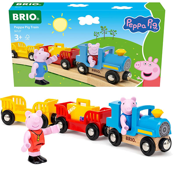 Brio - Peppa Pig Train Voz BR36127 - ODDO igračke